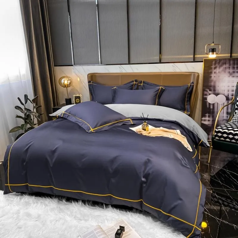 Hotelqualität Bettwäsche-Set aus ägyptischer Baumwolle mit 600 Thread Count | Lila