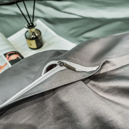Bettwäsche-Set aus ägyptischer Baumwolle mit 600 Thread Count | Olivgrün